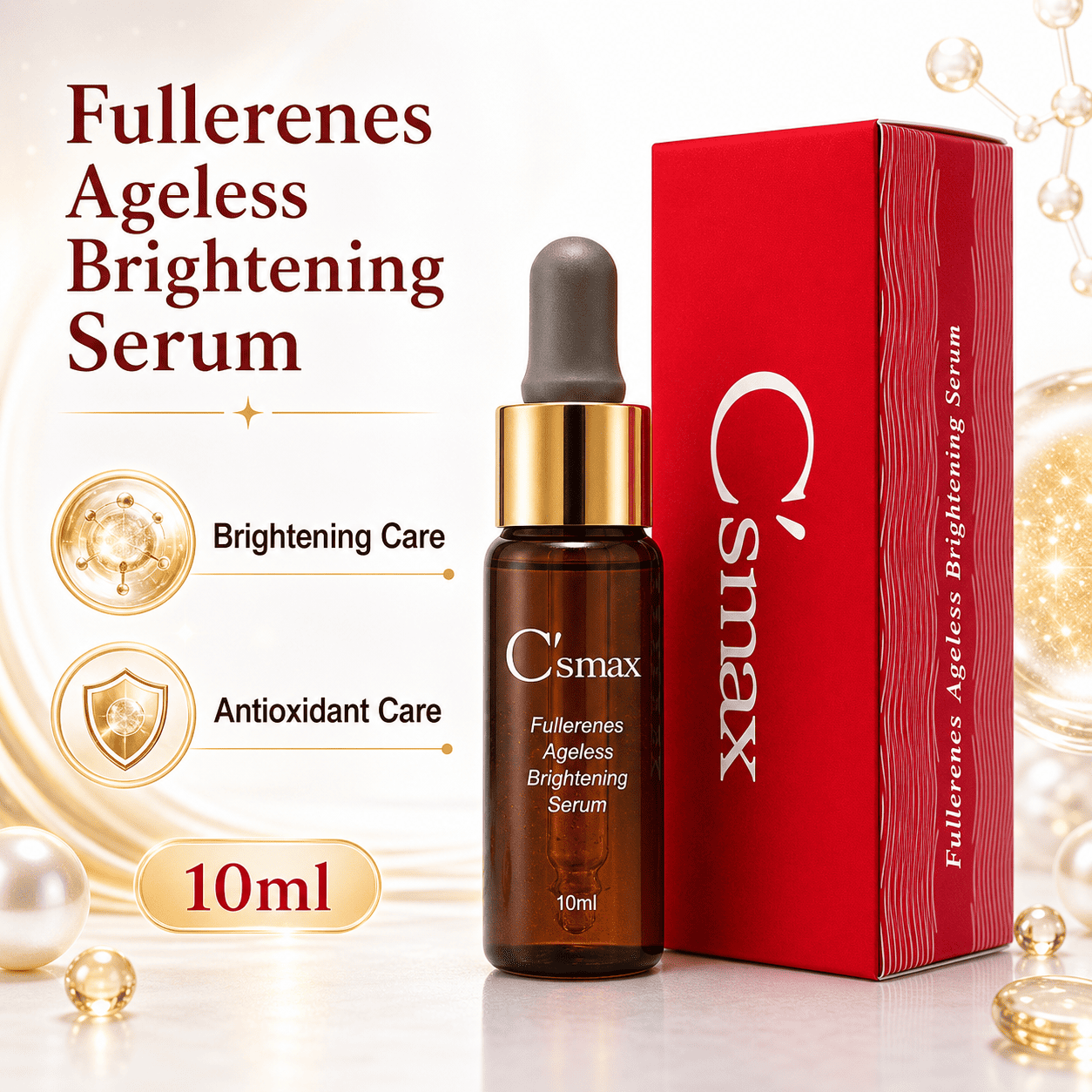Fullerenes Ageless Brightening Serum